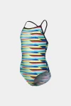 Купальник для дівчат Arena RACING STRIPE SWIMSUIT LIGHTDR мультиколор Діт 140 см