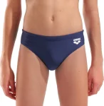 Плавки-сліпи для хлопчиків Arena TALES SWIM BRIEFS синій, білий дитячий 140 см (009086-701)
