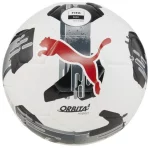 М'яч футбольний Puma Orbita 4 HYB (FIFA Basic) білий, чорний, червоний Уні 5