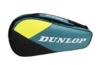Чохол Dunlop Tac SX club 3 racket teal/black/yelllow