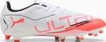 Бутси Puma ULTRA 5 PLAY FG/AG білий, помаранчевий Уні 41