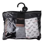 Труси Manoukian SLIPS-X3-FEMME світло-сірий, чорний, білий Жін L