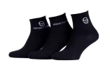 Шкарпетки Sergio Tacchini 3-pack чорний Жін 35-37
