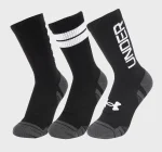Шкарпетки Under Armour Perf Tech Nov 3pk Crew чорний Уні LG