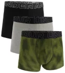 Труси UA PERFORMANCE COTTON - PRINT 3 IN 3PK зелений, сірий, чорний Чол L