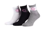 Шкарпетки Sergio Tacchini 3-pack білий, сірий, синій Уні 36-41