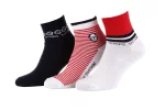 Шкарпетки Sergio Tacchini 3-pack білий, червоний, чорний Жін 36-41