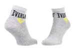 Шкарпетки Everlast QUARTER SOCKS 3 PAIR сірий Уні 35-40