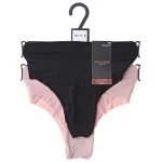 Труси Manoukian TANGA-X2-FEMME чорний, бежевий Жін S