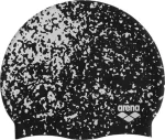Шапка для плавання Arena PRINT 2 чорний, білий One Size (1E368-120)