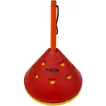 Набір універсальних великих фішок Meta Jumbo Cone Pro Set of 10 pcs жовтий, червоний Уні 15х30 см