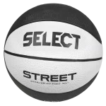 М'яч баскетбольний Select BASKETBALL STREET v23 біло-чорний Уні 5