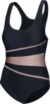 Купальник закритий для ок AqUnder Armour Speed Swimsuit STELLA LADY 62956 чорний, золотистий 36 (299-07)