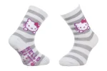 Шкарпетки HELLO KITTY TETE HK + RAYURES сірий Діт 19-22, арт.32770-6 (32770-6)