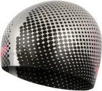 Шапка для плавання Speedo REV MOUD SILC CAP AU SILVER/BLACK сріблястий, чорний Уні OSFM