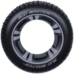 Плавальне кільце Aqua Speed BESTWAY MUD MASTER 91 см чорний Діт age 10+