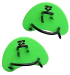 Лопатки для плавання Arena ELITE FINGER PADDLE зелений, чорний Уні OSFM