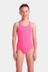Купальник закритий для дівчат Arena TEAM SWIMSUIT SWIM PRO SOLID рожевий Діт 164 см