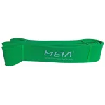 Гумка-петля силова Meta Elastic power band medium зелений Уні 4,5х208 см