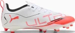 Бутси дитячі Puma ULTRA 5 PLAY FG/AG Jr білий, помаранчевий Діт 34.5
