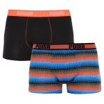 Труси-шорти Puma WORLDHOOD STRIPE TRUNK 2P чорний, червоний, синій Чол S