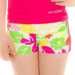 Плавки-шорти для дівчат Aqua Speed FLOWER SHORTS 2117 мультиколор Діт 122см