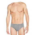 Труси-сліпи Kappa Slip Uomo Elastico Esterno logato сірий Чол M