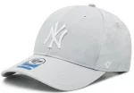 Кепка 47 Brand NEW YORK YANKEES RAISED BASIC сірий Уні OSFA