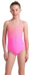 Купальник для дівчат Arena KIKKO V SWIMSUIT SWIM PRO BACK фіолетовий, жовтий Діт 164 см