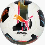 М'яч футбольний Puma Orbita 7 MS Mini білий, чорний, помаранчевий 1 (084336-01)