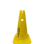 Конус для жердин та кілець Meta Training Cone with Holes & Slit жовтий Уні 30 см