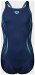 Купальник закритий для дівчат Arena POSEIDONIA SWIMSUIT SWIM PRO B синій Діт 140 см