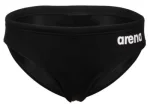 Плавки-сліпи для хлопців Arena BOY'S TEAM SWIM BRIEFS SOLID чорний, білий Діт