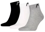 Шкарпетки Head ALL SPORTS TRAINING QUARTER 3P сірий, білий, чорний Чол 39-42