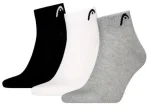 Шкарпетки Head ALL SPORTS TRAINING QUARTER 3P сірий, білий, чорний Чол 39-42