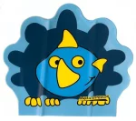 Шапка для плавання Aqua Speed ​​ZOO LATEX DINO 5710 синій динозавр Діт OSFM