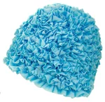 Шапка для плавання Aqua Speed ​​RUFFLE CAP 5739 світло-блакитний Жін OSFM