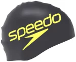 Шапка для плавання Speedo SLOGAN PRT CAP AU/AF/AM чорний Уні One Size