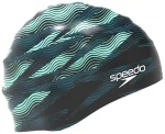 Шапка для плавання Speedo SLOGAN PRT CAP AU/AF/AM чорний, зелений Уні One Size