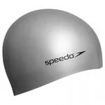 Шапка для плавання Speedo FLAT SILICONE CAP AU сріблястий Уні OSFM