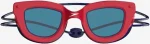 Окуляри для плавання Speedo KIDS SUNNY G SEASIDE 618 червоний, чорний Діт OSFM