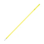 Шест тренувальний з пікою Meta Slalom Pole Simple Spike жовтий Уні 180 см