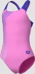 Купальник закритий для дівчат Arena SOUND TRACK SWIMSUIT SWIM PRO рожевий Діт 140 см