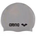 Шапка для плавання Arena CLASSIC SILICONE JR сріблястий Діт OSFM