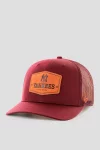 Кепка-тракер 47 Brand YANKEES RAWHIDE TWILL темно-бoрдовий Уні OSFA