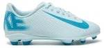 Бутси Nike JR VAPOR 16 CLUB FG/MG білий, блакитний Діт 38,5 (US 6Y)
