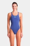 Купальник закритий для жінок Arena TEAM SWIMSUIT SWIM TECH SOLID синій Жін 40