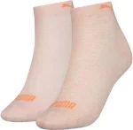Шкарпетки Puma QUARTER 2P WOMEN персиковий Уні 35-38