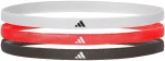 Пов'язки на голову Adidas Hairbands 3pk чорний, білий, червоний One Size (ADAC-16200-NL)