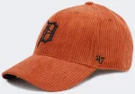 Кепка 47 Brand DETROIT TIGERS THICK CORD коричневий Уні OSFM